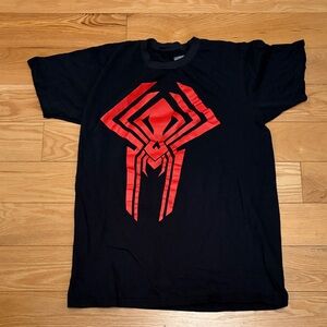 Marvel Spider Man Black and Red Graphic T-Shirt